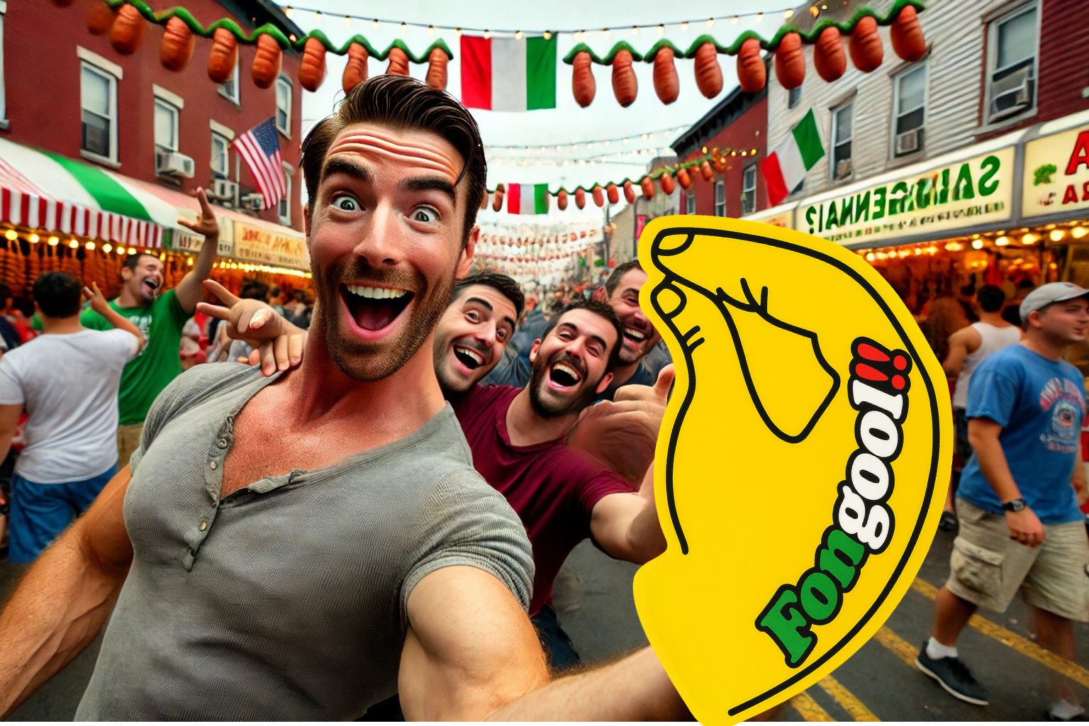 Fongool! Italian Foam Hand 🤌 – Hilarious Hand Gesture Prop for Games & Parties