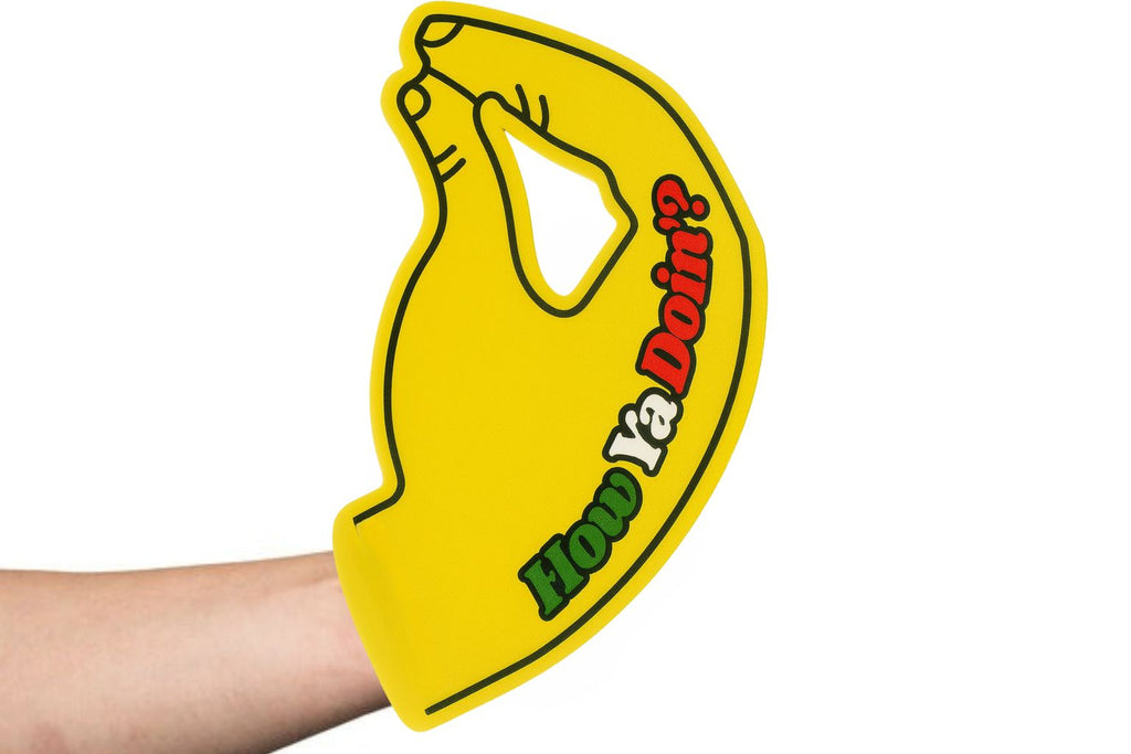 How Ya Doin!!! Italian Foam Hand 🤌 – Greeting Hand Gesture Prop for Parties & Games