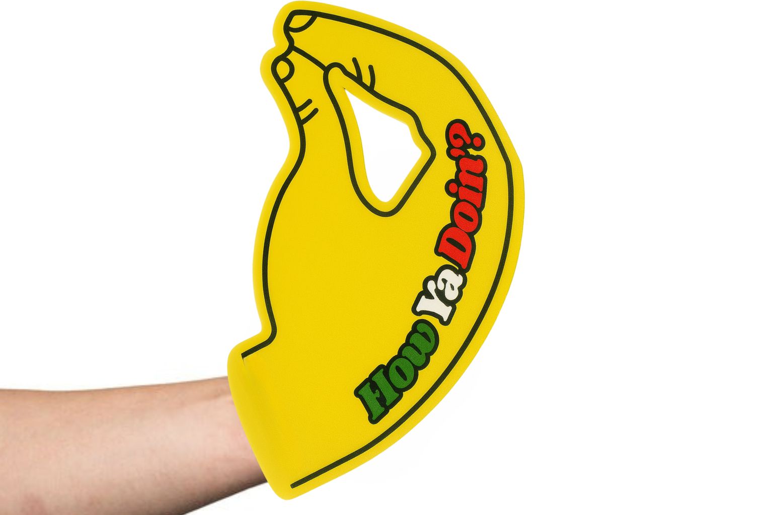 How Ya Doin!!! Italian Foam Hand 🤌 – Greeting Hand Gesture Prop for Parties & Games