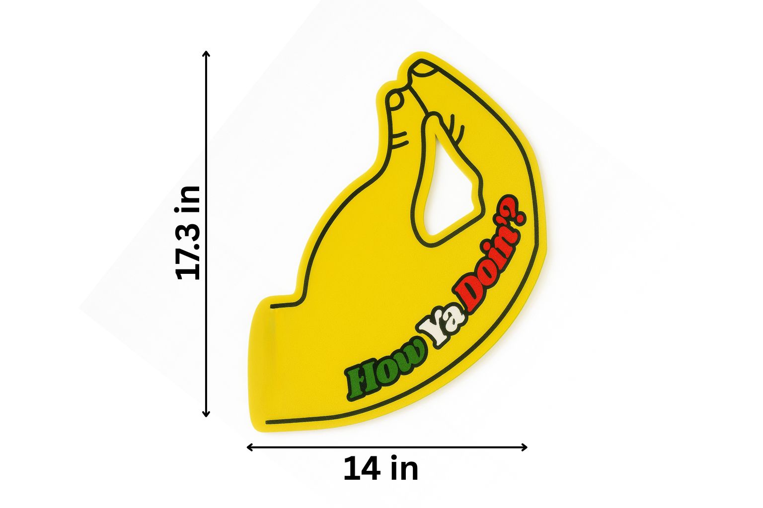 How Ya Doin!!! Italian Foam Hand 🤌 – Greeting Hand Gesture Prop for Parties & Games