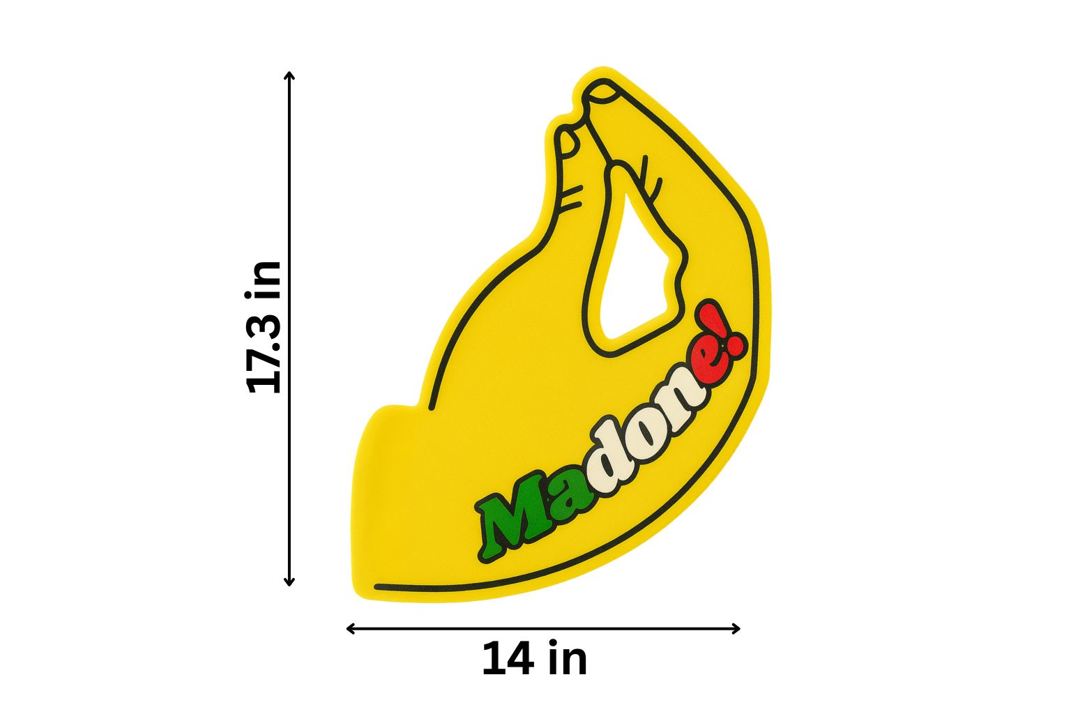 Madone! Italian Foam Hand  – Funny Hand Gesture Prop for Parties & Games